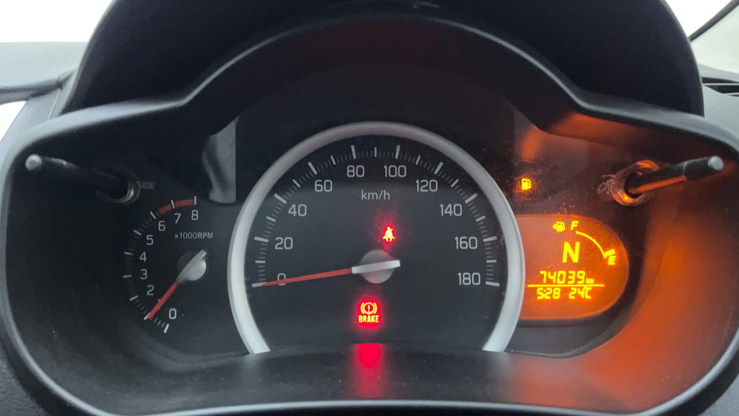 Used 2019 Maruti Suzuki Celerio X Vxi AMT Petrol Automatic interior CLUSTERMETER VIEW