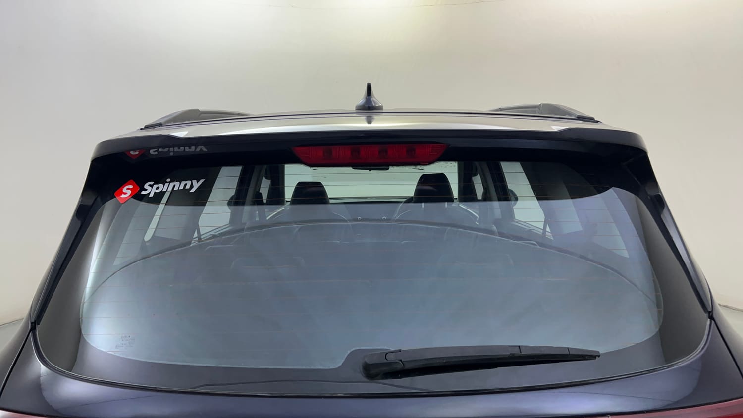 Used 2022 Kia Carens Prestige Plus 1.4 Petrol MT 7 STR Petrol Manual exterior BACK WINDSHIELD VIEW