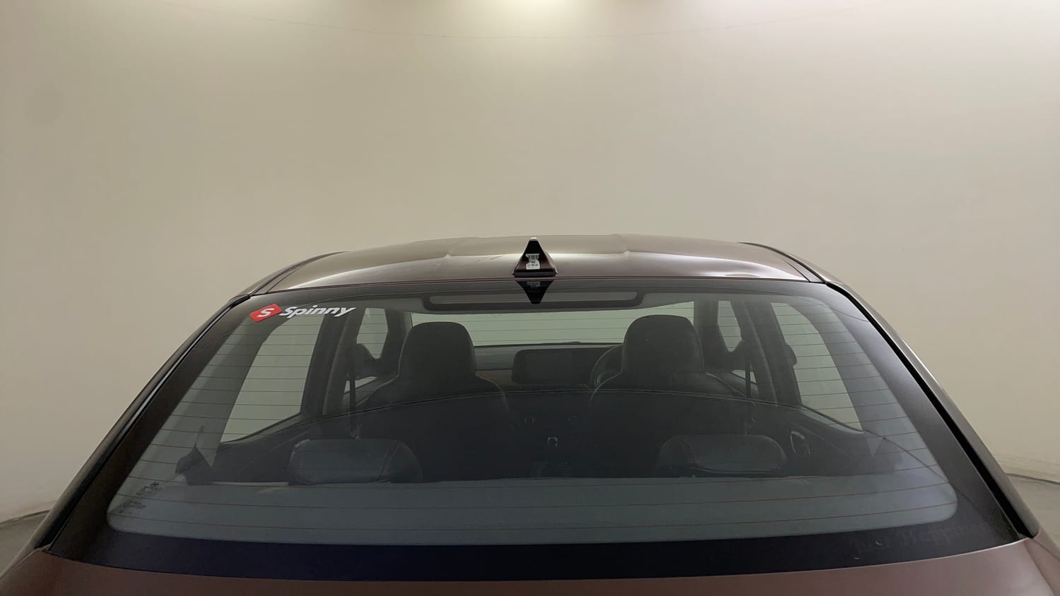 Used 2020 Hyundai Aura SX Plus 1.2 AMT Petrol Petrol Automatic exterior BACK WINDSHIELD VIEW