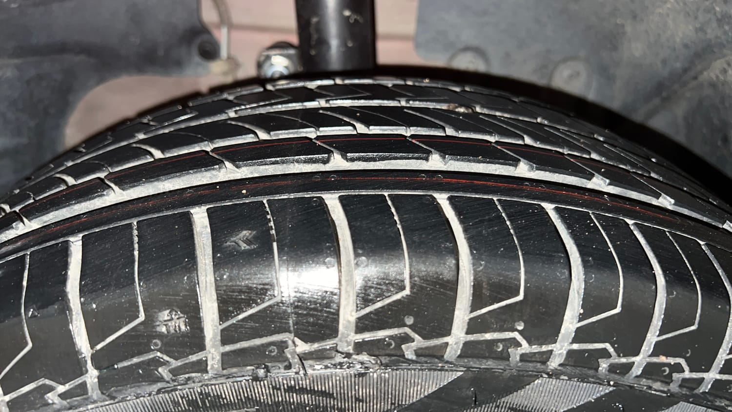 Used 2016 Ford EcoSport Titanium 1.5L TDCi Diesel Manual tyres RIGHT FRONT TYRE TREAD VIEW
