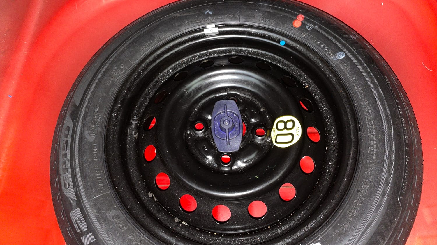 Used 2024 Maruti Suzuki Celerio ZXi Plus Petrol Manual tyres SPARE TYRE VIEW