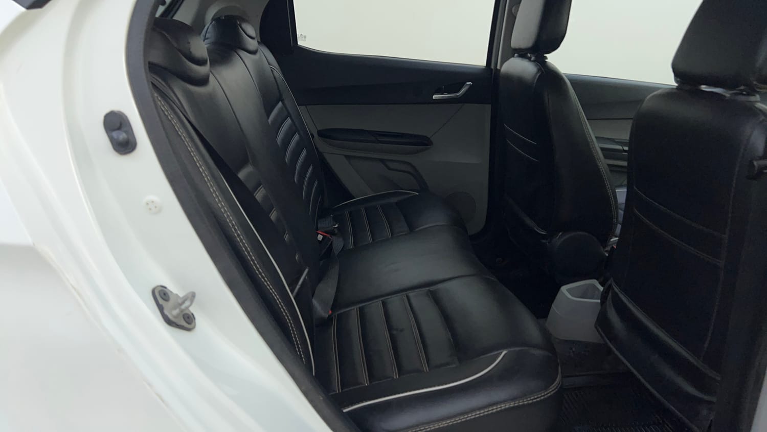 Used 2020 Tata Tiago XZA Plus Dual Tone Petrol Automatic interior RIGHT SIDE REAR DOOR CABIN VIEW