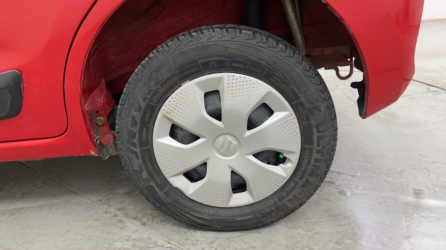 Used 2023 Maruti Suzuki Alto K10 VXi Petrol Manual tyres LEFT REAR TYRE RIM VIEW