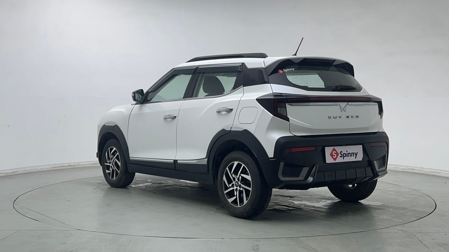 Used 2025 Mahindra XUV 3XO AX5 1.2 Petrol Petrol Manual exterior LEFT REAR CORNER VIEW