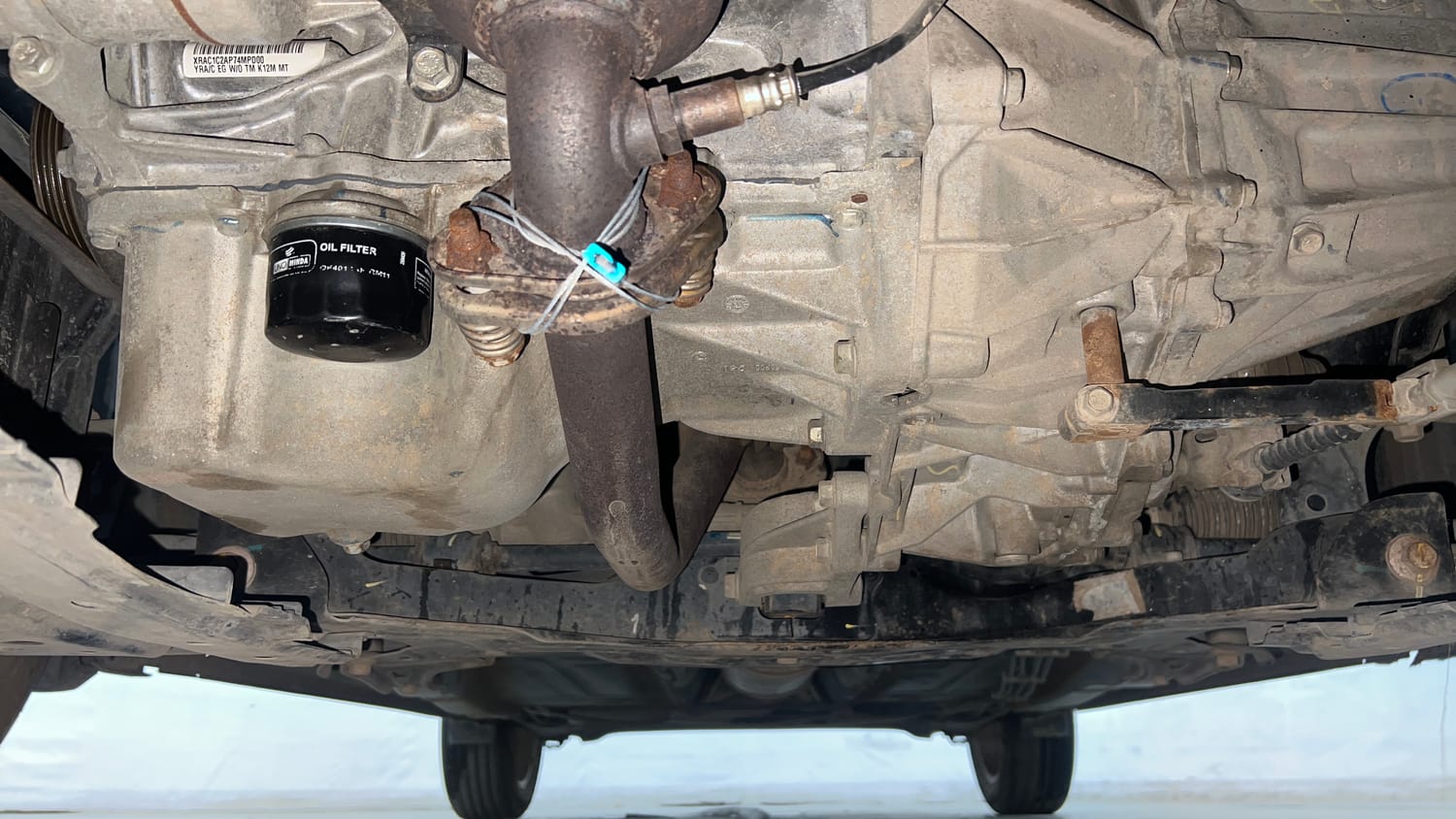 Used 2018 Maruti Suzuki Baleno Alpha 1.2 Petrol Manual extra FRONT LEFT UNDERBODY VIEW