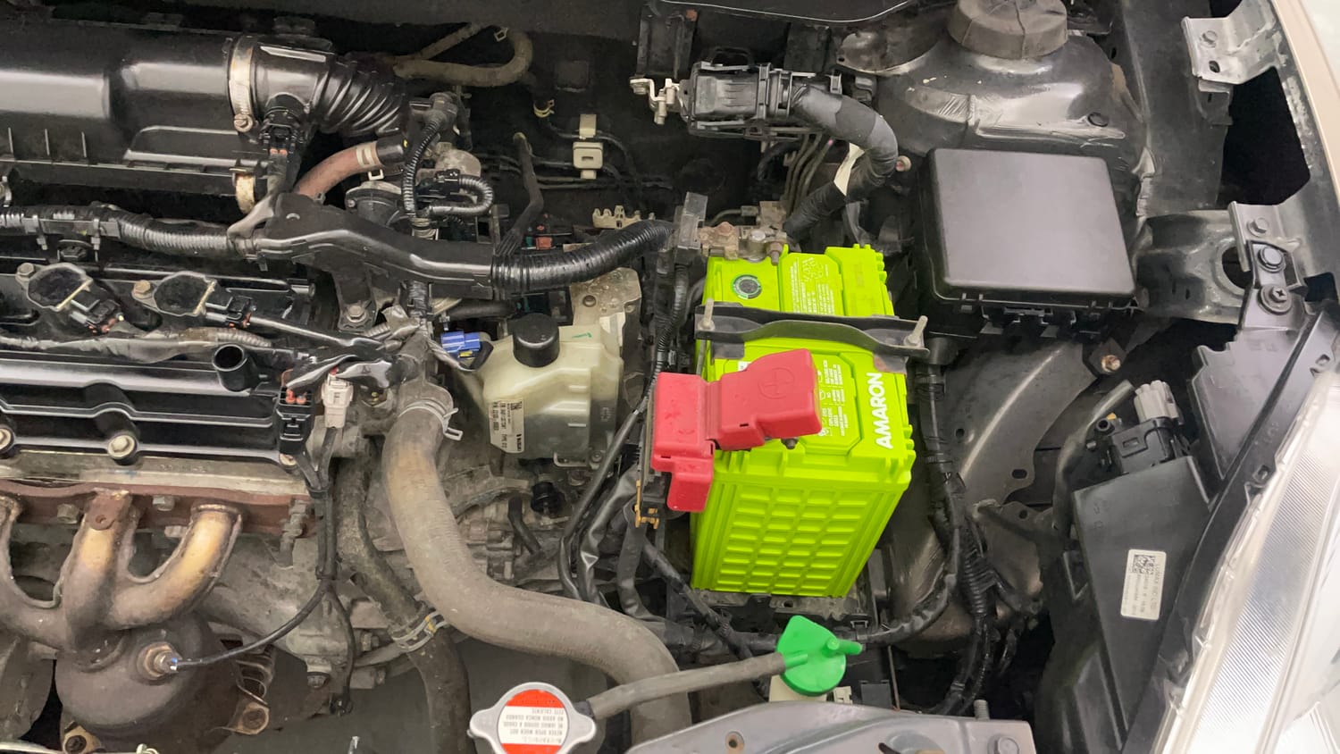 Used 2018 Maruti Suzuki Dzire VXi AMT Petrol Automatic engine ENGINE LEFT SIDE VIEW