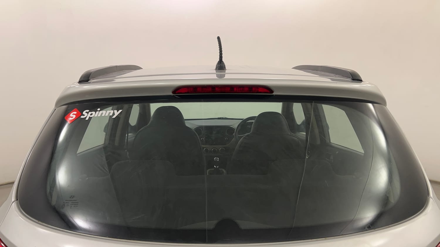 Used 2014 Hyundai Grand i10 Sportz 1.2 Kappa VTVT Petrol Manual exterior BACK WINDSHIELD VIEW