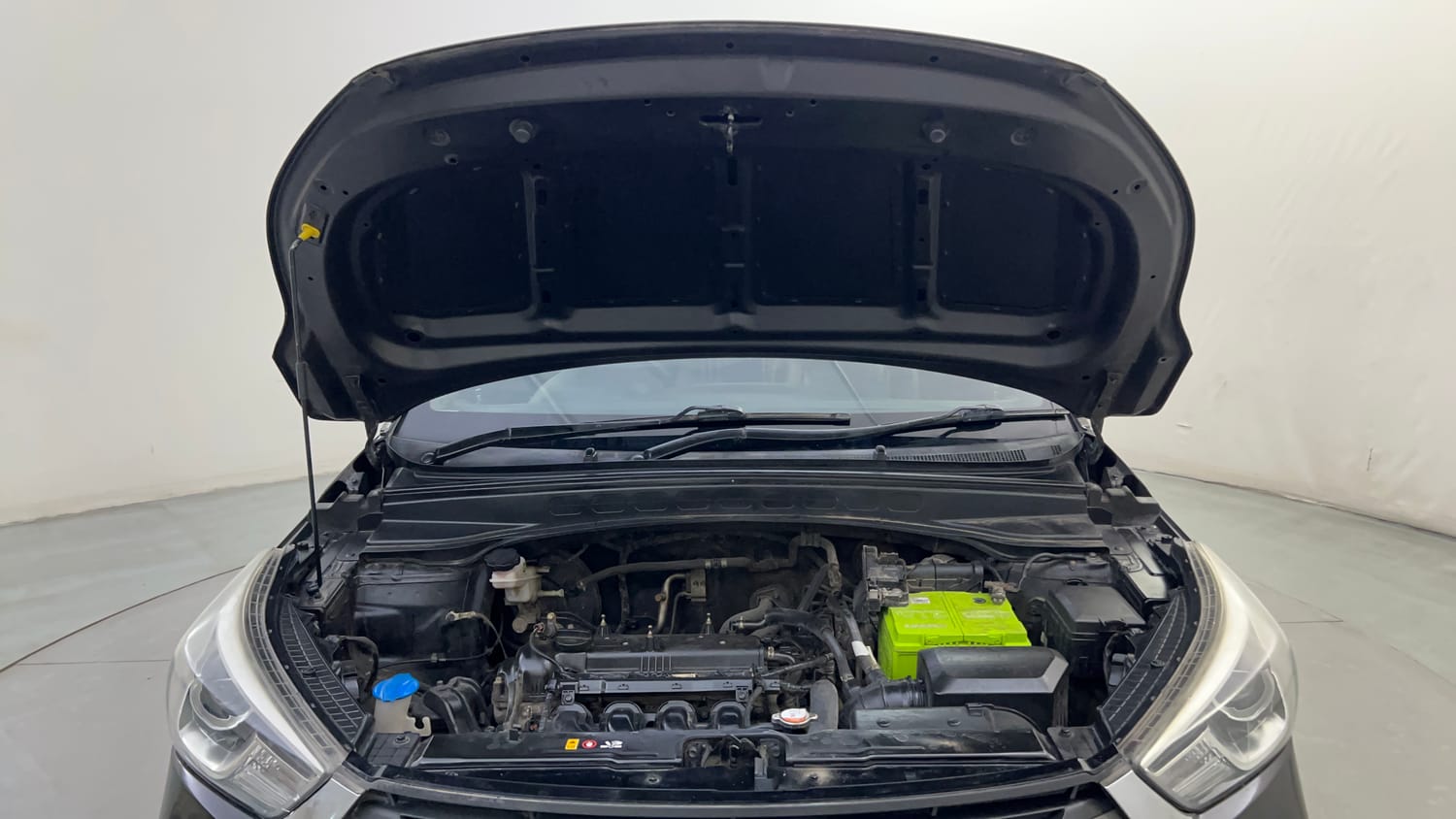 Used 2019 Hyundai Creta SX 1.6 AT Petrol Petrol Automatic engine ENGINE & BONNET OPEN FRONT VIEW