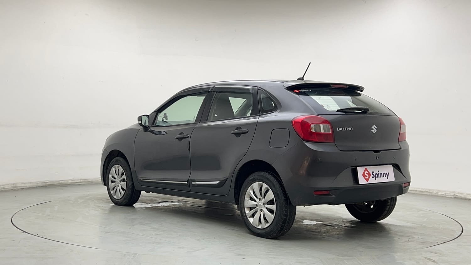 Used 2017 Maruti Suzuki Baleno Delta 1.2 Petrol Manual exterior LEFT REAR CORNER VIEW