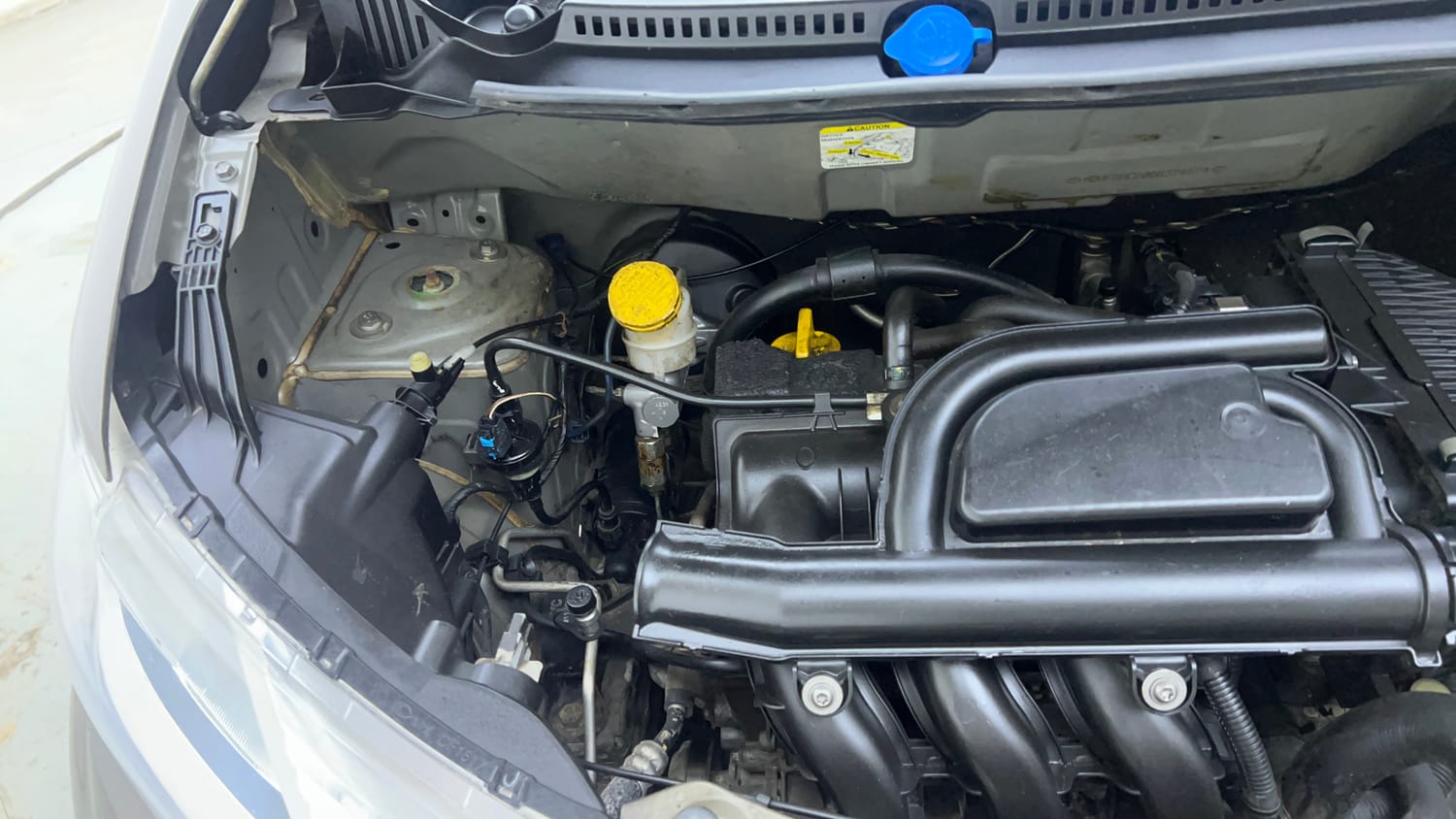 Used 2016 Datsun Redi-GO S Petrol Manual engine ENGINE RIGHT SIDE VIEW