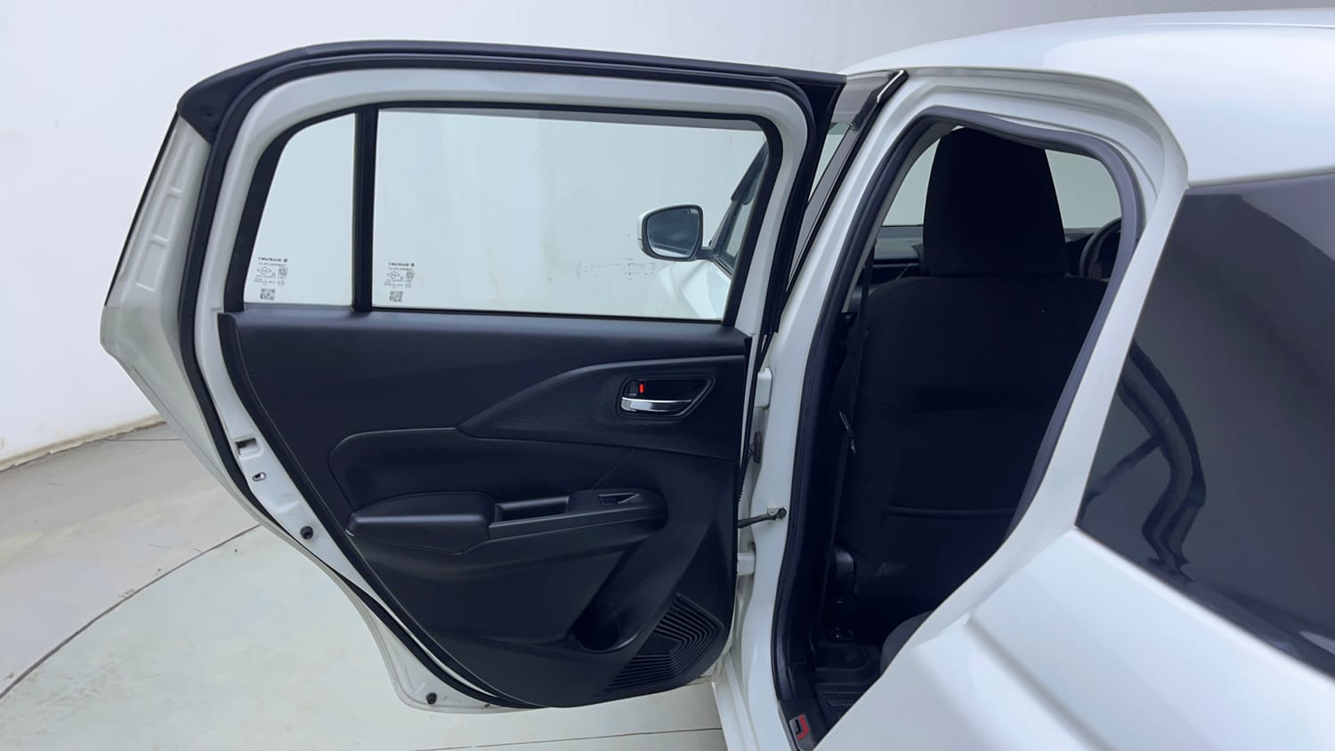 Used 2025 Maruti Suzuki Swift VXi (O) AMT Petrol Automatic interior LEFT REAR DOOR OPEN VIEW