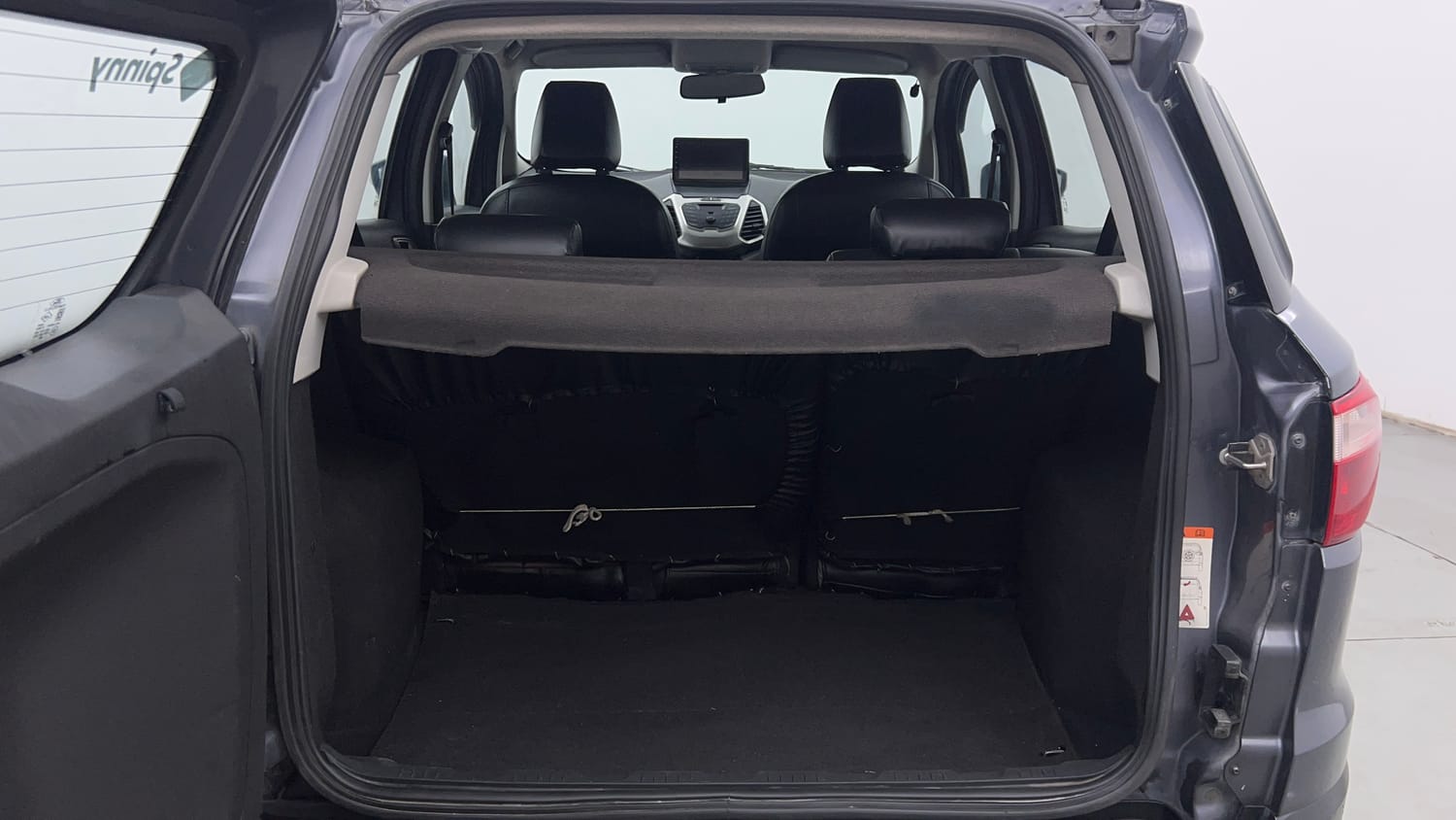 Used 2016 Ford EcoSport Trend 1.5L Ti-VCT Petrol Manual interior DICKY INSIDE VIEW