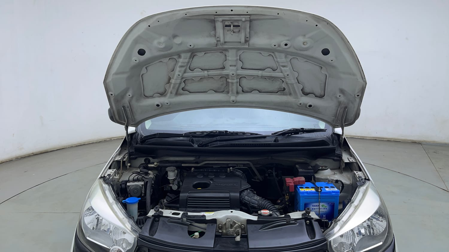 Used 2019 Maruti Suzuki Celerio X Vxi AMT Petrol Automatic engine ENGINE & BONNET OPEN FRONT VIEW