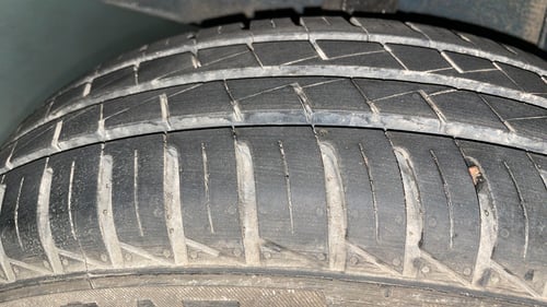 Used 2024 Renault Kwid RXT 1.0L Petrol Manual tyres RIGHT REAR TYRE TREAD VIEW