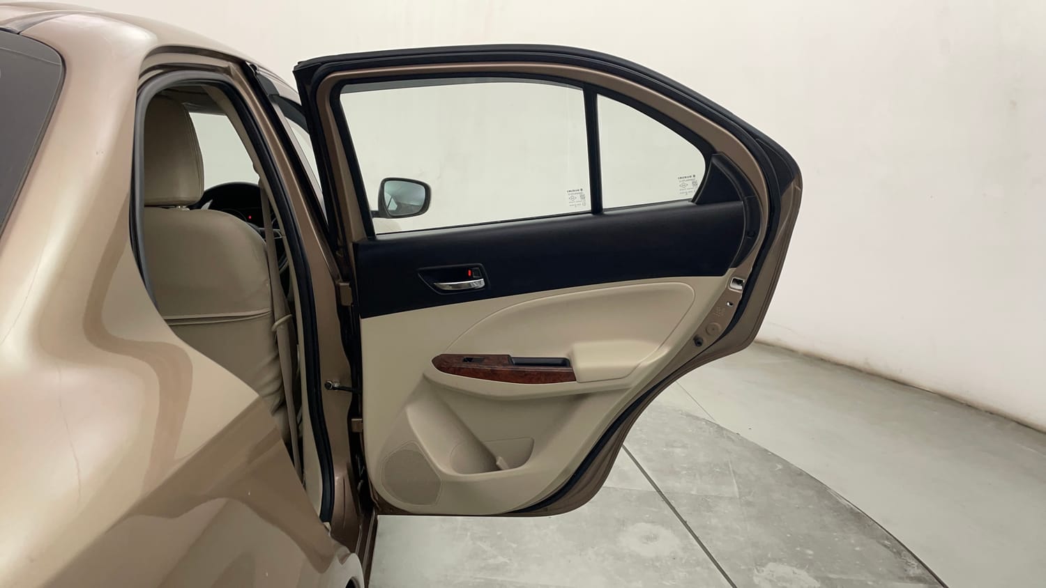 Used 2018 Maruti Suzuki Dzire VXi AMT Petrol Automatic interior RIGHT REAR DOOR OPEN VIEW