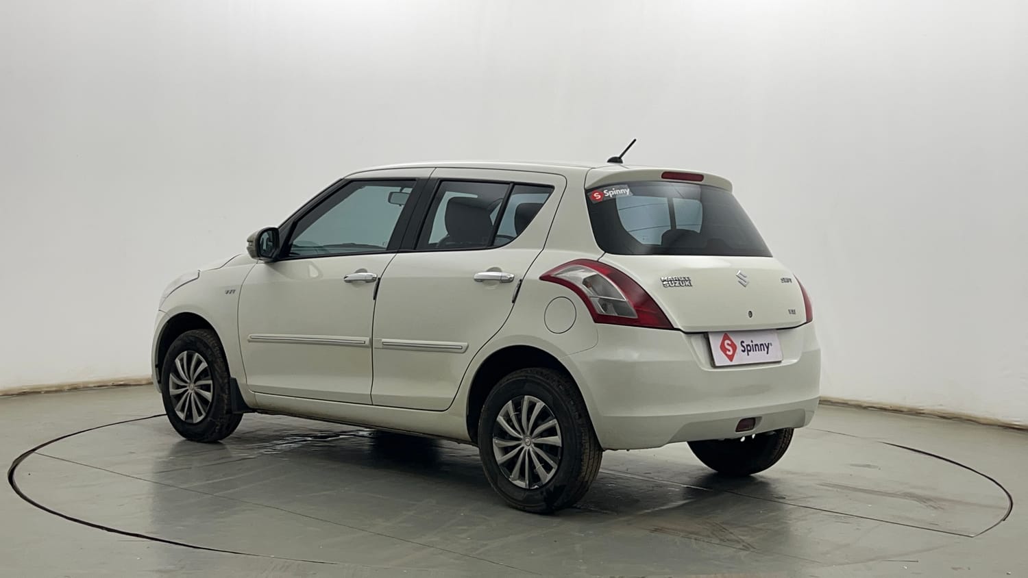 Used 2013 Maruti Suzuki Swift VXi Petrol Manual exterior LEFT REAR CORNER VIEW