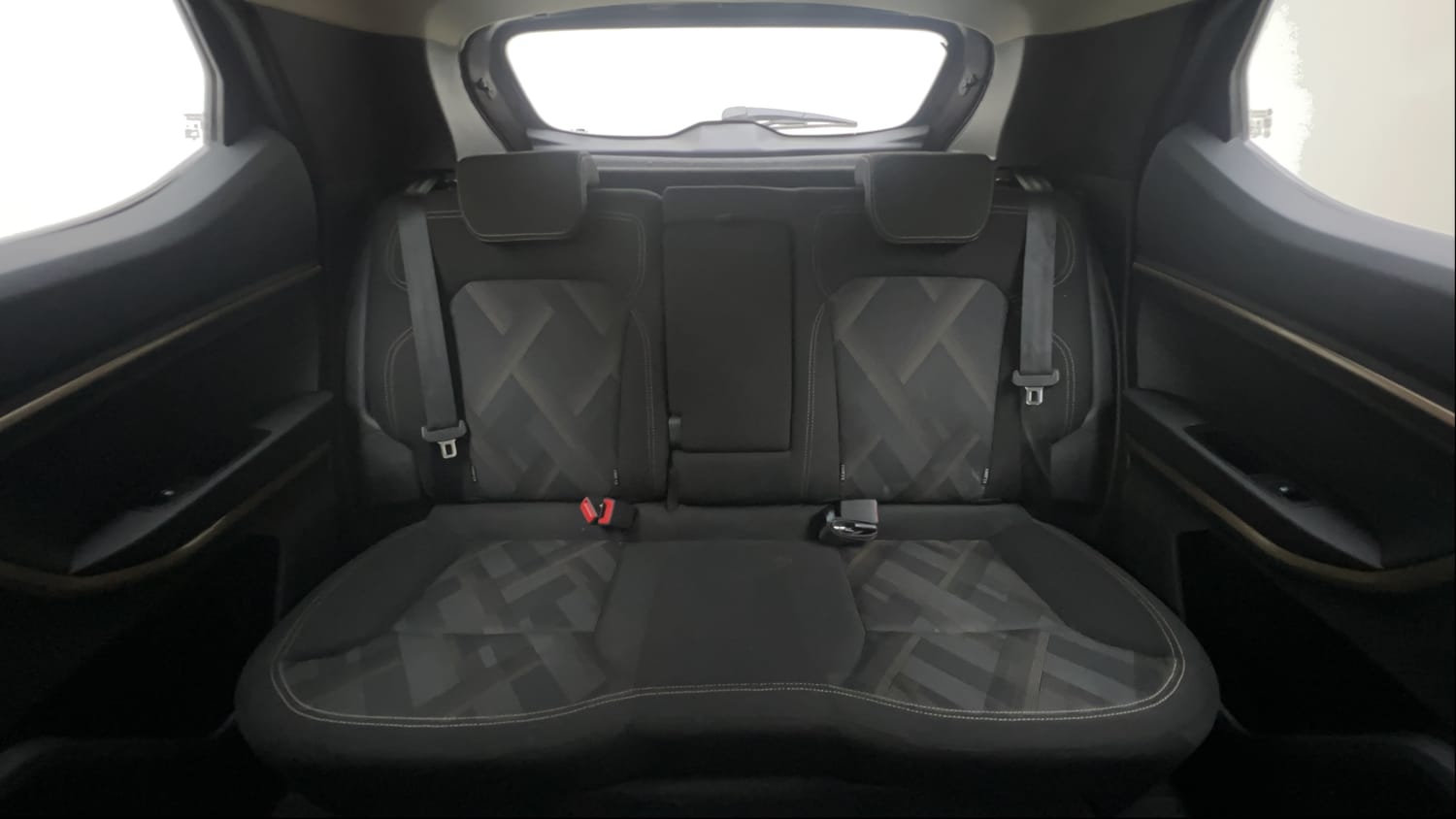 Used 2021 Renault Kiger RXT 1.0 Turbo MT Petrol Manual interior REAR SEAT CONDITION VIEW