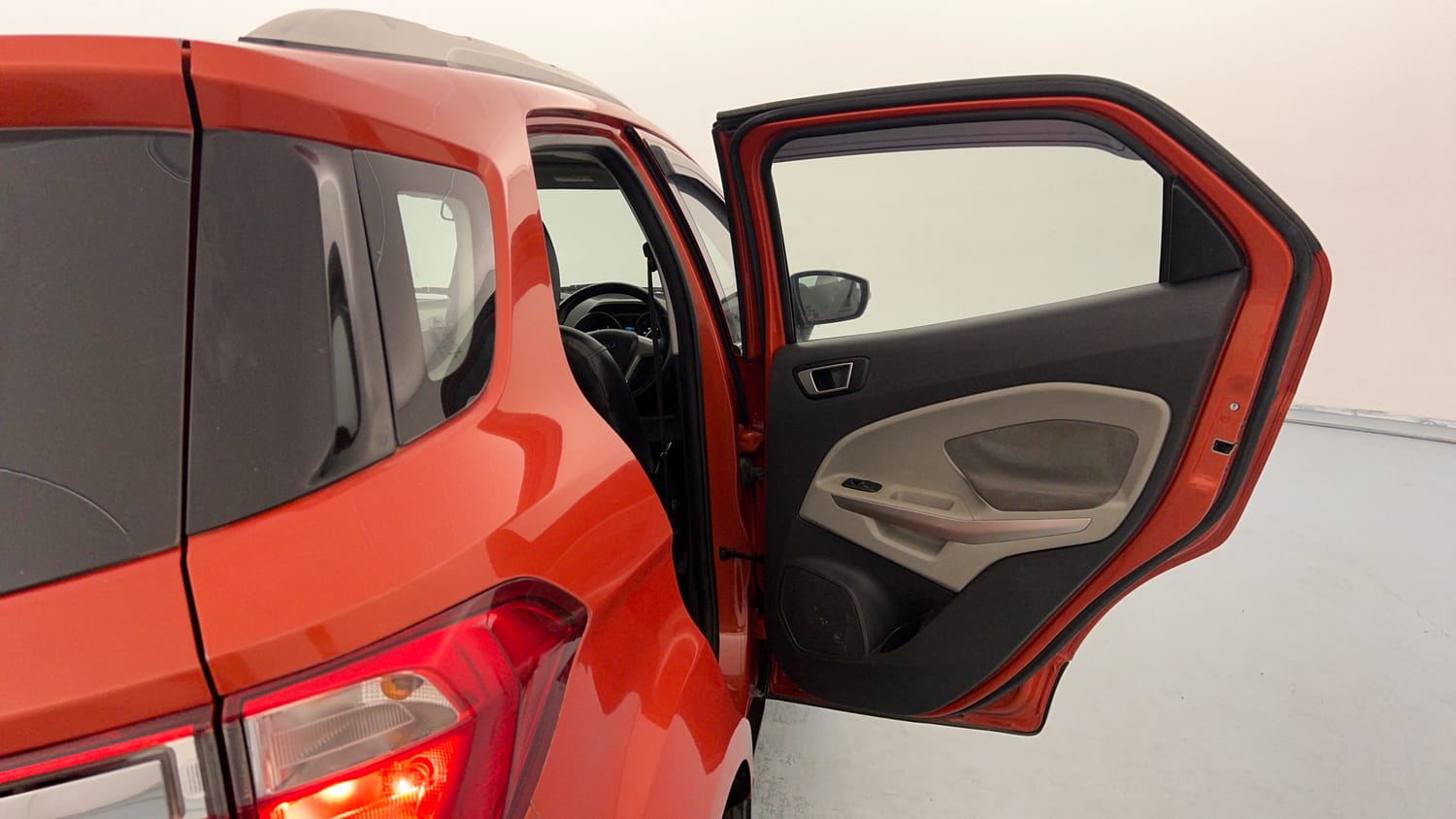 Used 2016 Ford EcoSport Titanium 1.5L TDCi Diesel Manual interior RIGHT REAR DOOR OPEN VIEW