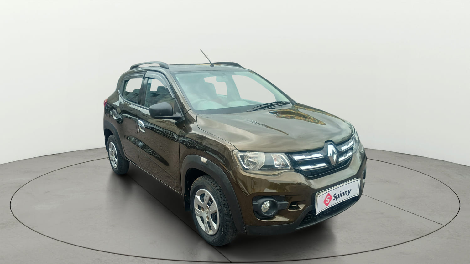 Used 2019 Renault Kwid RXT Opt Petrol Manual exterior RIGHT FRONT CORNER VIEW