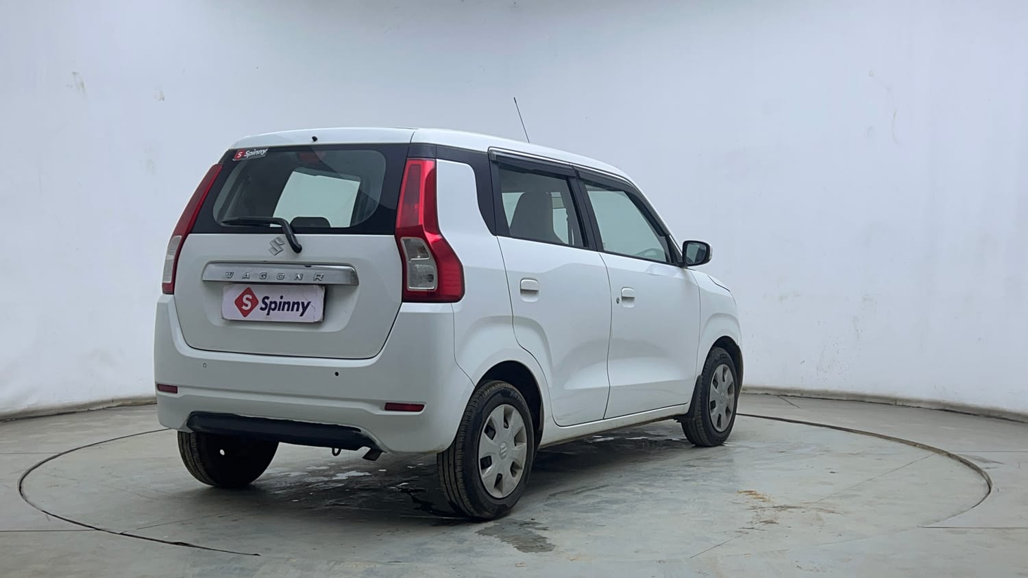 Used 2020 Maruti Suzuki Wagon R ZXi 1.2 Petrol Manual exterior RIGHT REAR CORNER VIEW