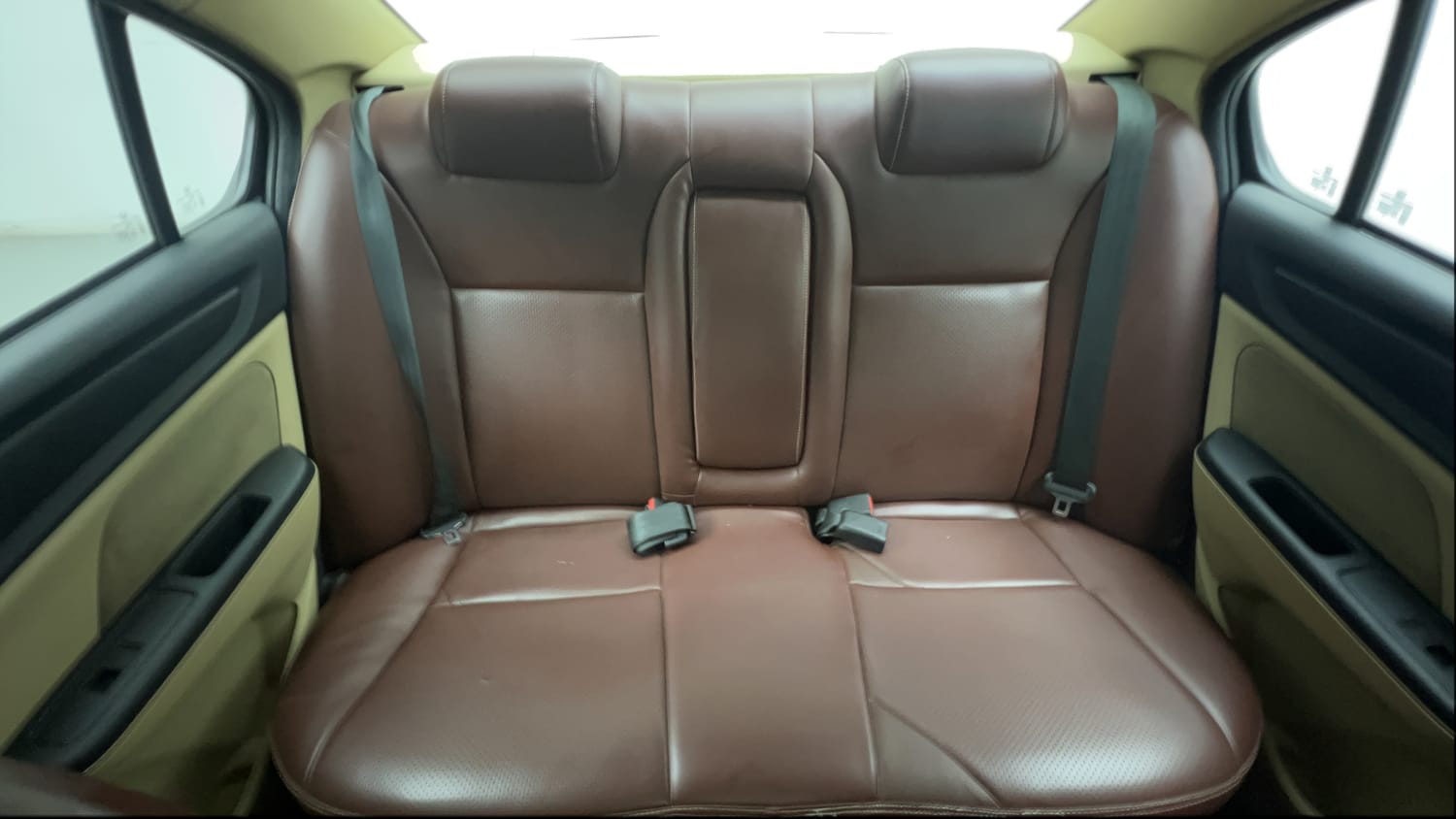 Used 2020 Honda Amaze 1.2 S MT Petrol Petrol Manual interior REAR SEAT CONDITION VIEW