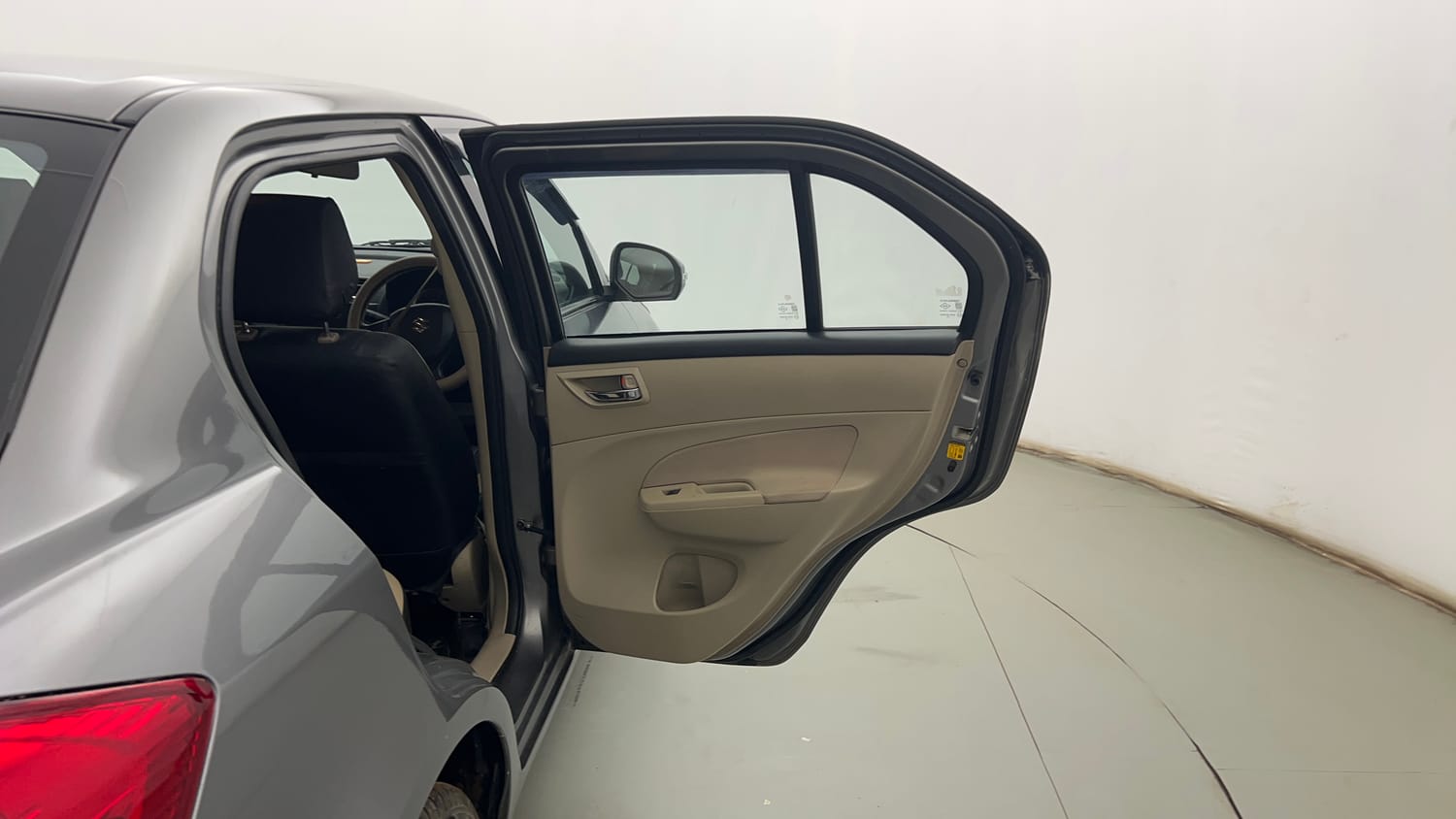 Used 2013 Maruti Suzuki Swift Dzire VXI Petrol Manual interior RIGHT REAR DOOR OPEN VIEW