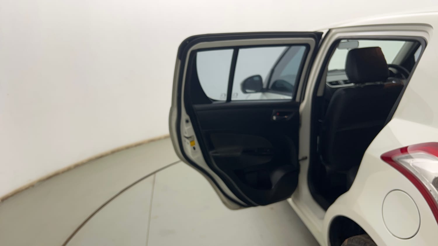Used 2013 Maruti Suzuki Swift VXi Petrol Manual interior LEFT REAR DOOR OPEN VIEW