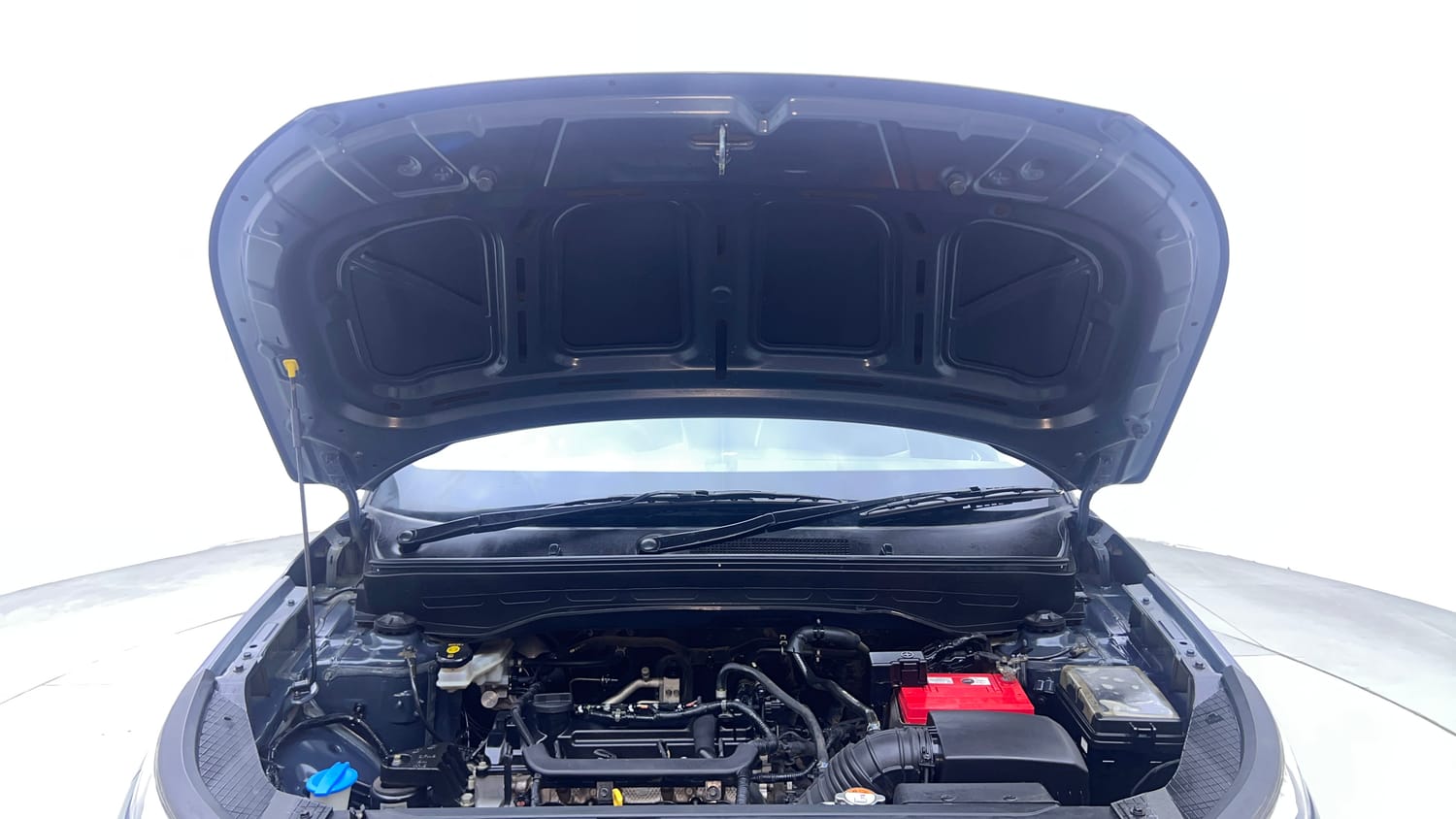 Used 2019 Hyundai Venue S 1.2 Petrol Petrol Manual engine ENGINE & BONNET OPEN FRONT VIEW