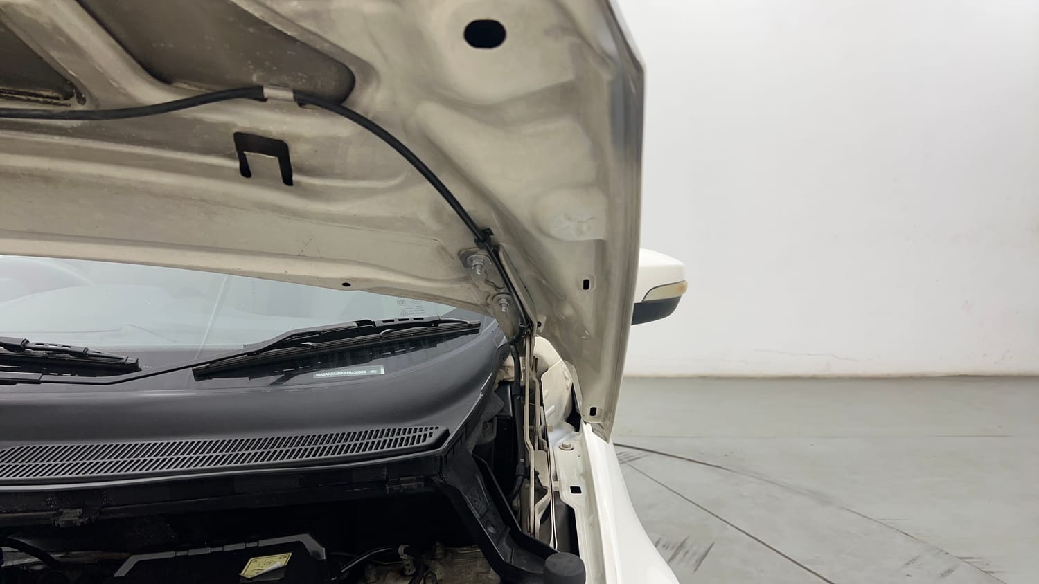 Used 2017 Ford EcoSport Trend 1.5L TDCi Diesel Manual engine ENGINE LEFT SIDE HINGE & APRON VIEW