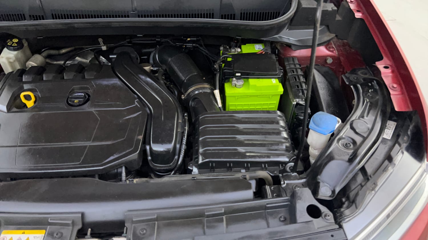 Used 2022 Volkswagen Taigun GT 1.5 TSI MT Petrol Manual engine ENGINE LEFT SIDE VIEW