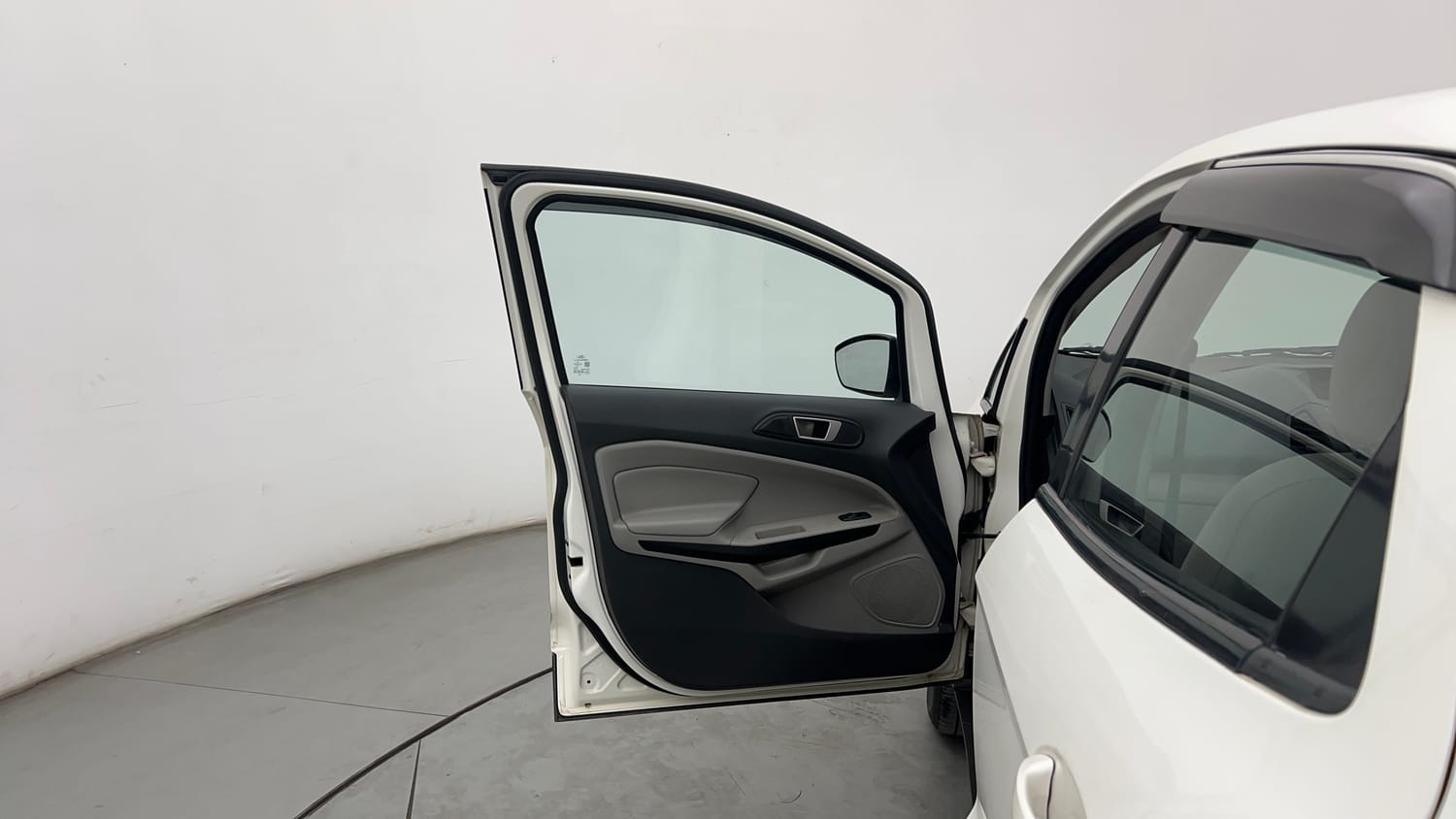 Used 2017 Ford EcoSport Trend 1.5L TDCi Diesel Manual interior LEFT FRONT DOOR OPEN VIEW
