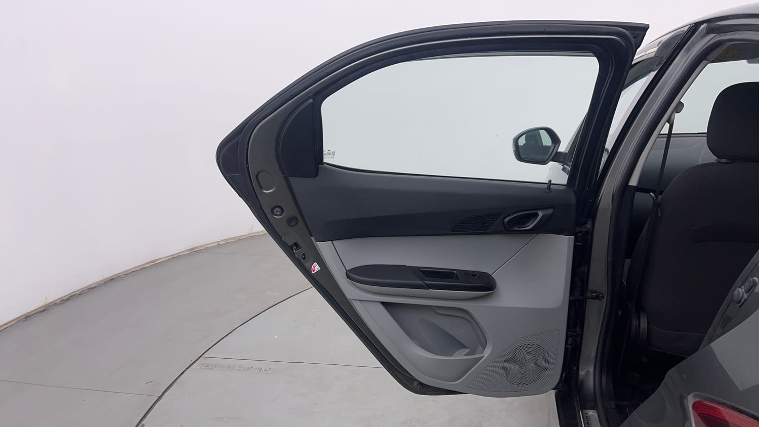 Used 2020 Tata Tiago XT Petrol Manual interior LEFT REAR DOOR OPEN VIEW