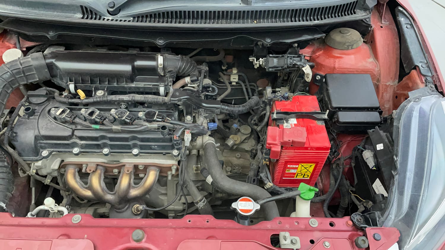 Used 2019 Maruti Suzuki Baleno Delta MT Petrol Manual engine ENGINE LEFT SIDE VIEW