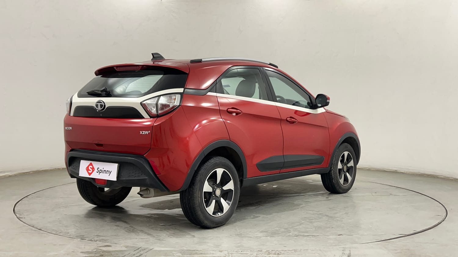 Used 2018 Tata Nexon XZA Plus Petrol Petrol Automatic exterior RIGHT REAR CORNER VIEW