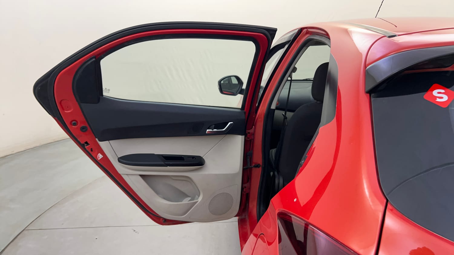 Used 2023 Tata Tiago XZA Plus Petrol Automatic interior LEFT REAR DOOR OPEN VIEW