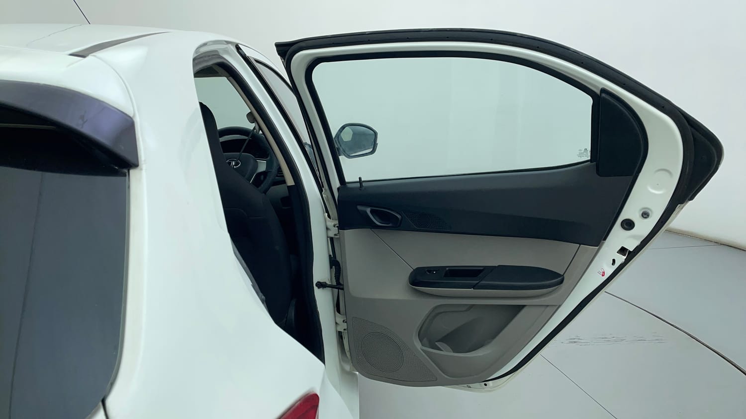 Used 2016 Tata Tiago Revotron XT Petrol Manual interior RIGHT REAR DOOR OPEN VIEW