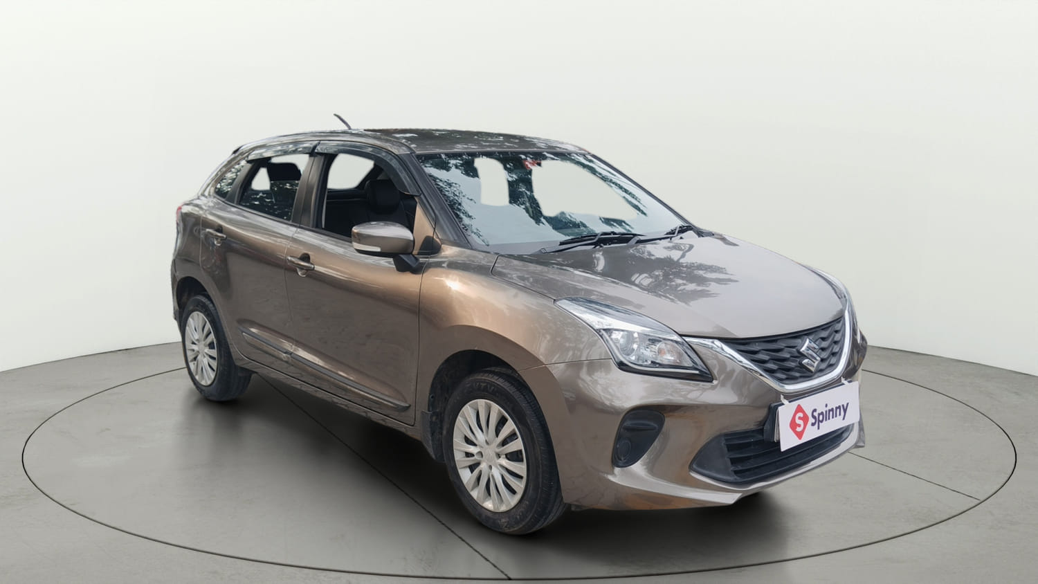 Used 2021 Maruti Suzuki Baleno Delta Petrol Manual exterior RIGHT FRONT CORNER VIEW