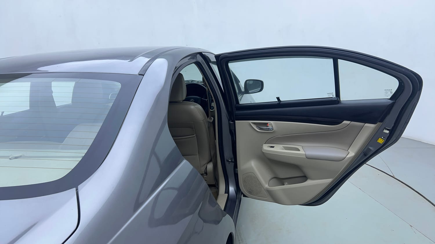 Used 2017 Maruti Suzuki Ciaz ZXI+ Petrol Manual interior RIGHT REAR DOOR OPEN VIEW
