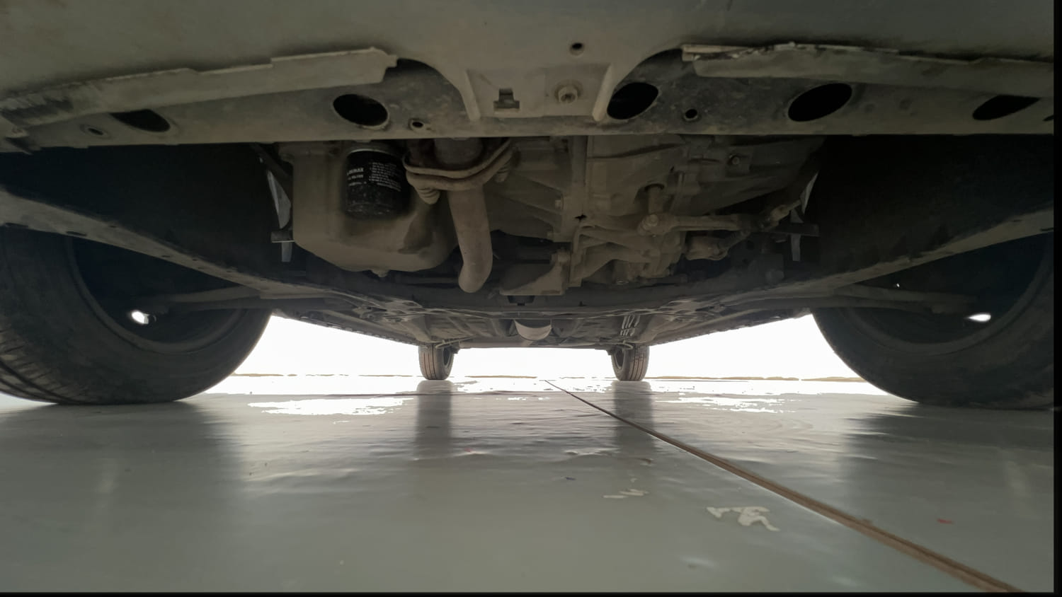 Used 2022 Maruti Suzuki Ignis Delta 1.2 MT Petrol Manual extra FRONT LEFT UNDERBODY VIEW