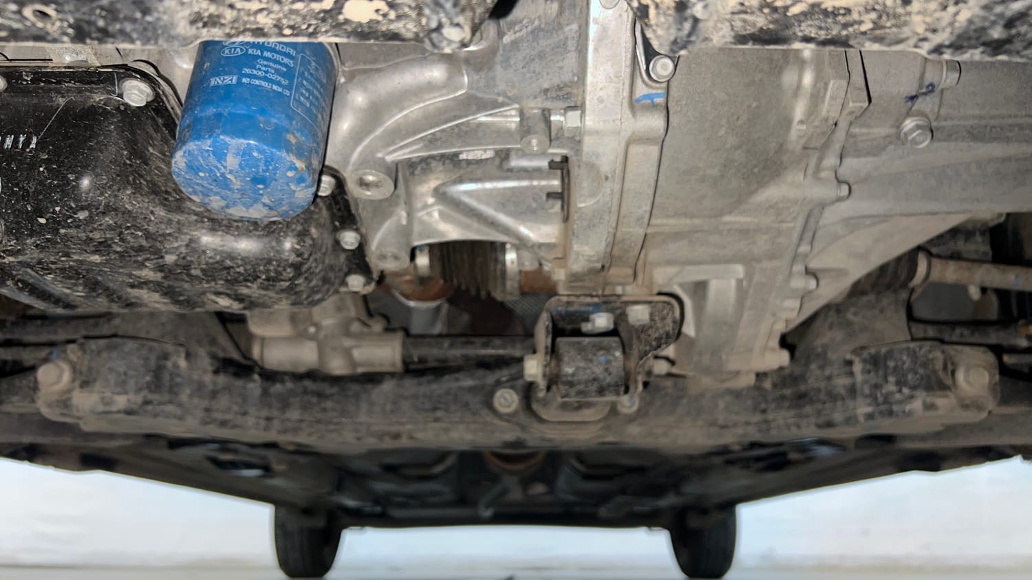 Used 2026 Hyundai Grand i10 Nios Magna 1.2 Kappa Petrol Manual extra FRONT LEFT UNDERBODY VIEW