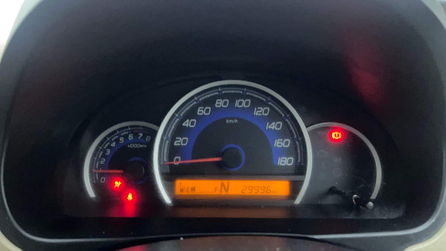 Used 2019 Maruti Suzuki Wagon R 1.0 VXI AMT (O) Petrol Automatic interior CLUSTERMETER VIEW