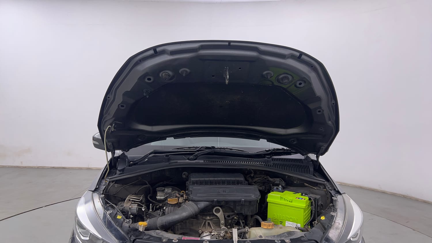 Used 2020 Tata Tiago XT Petrol Manual engine ENGINE & BONNET OPEN FRONT VIEW