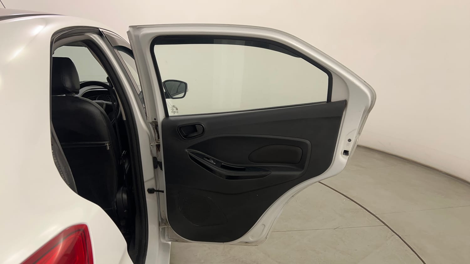 Used 2017 Ford Figo Titanium 1.2 Ti-VCT Petrol Manual interior RIGHT REAR DOOR OPEN VIEW