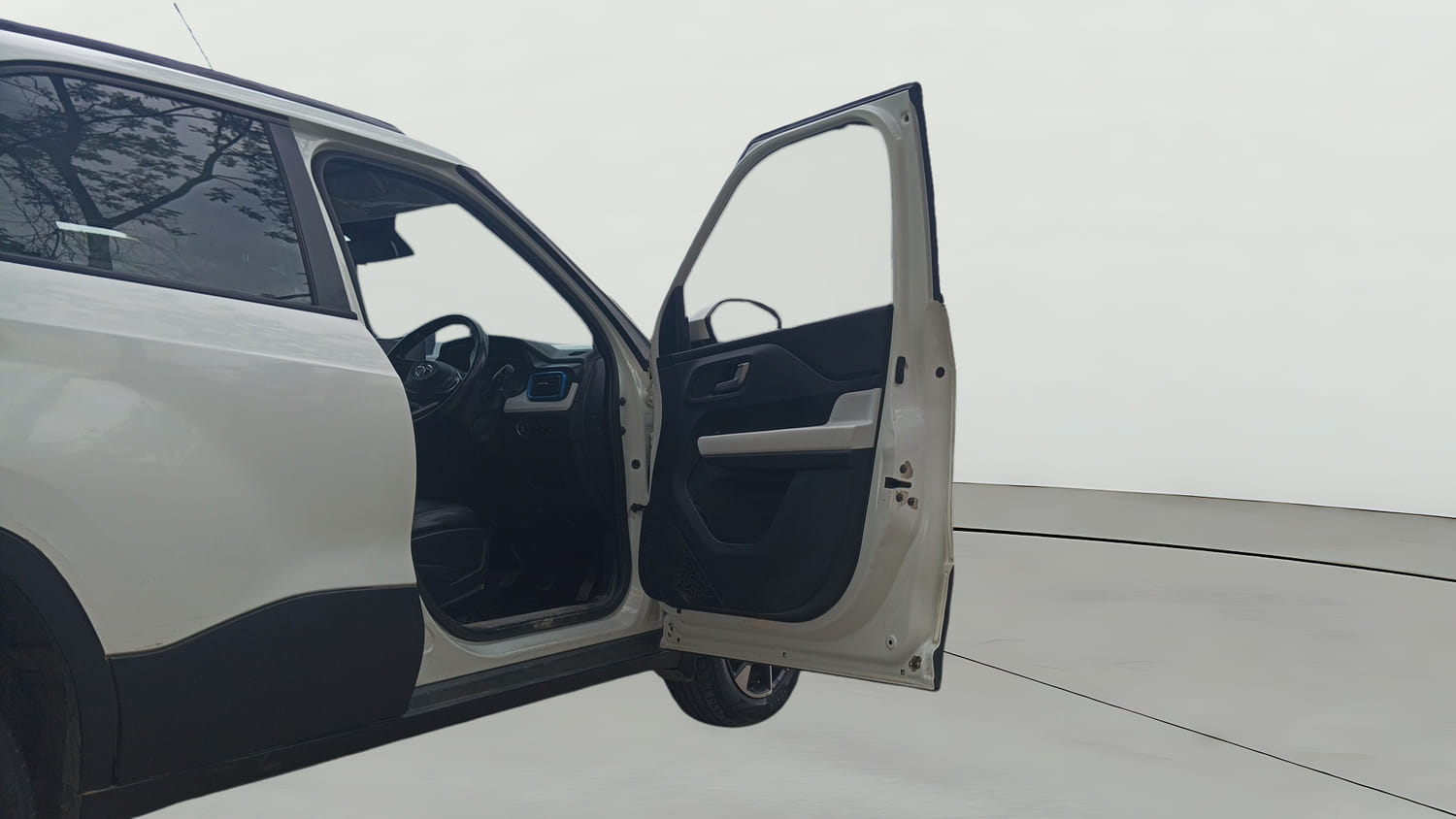 Used 2022 Tata Punch Creative MT Petrol Manual interior RIGHT FRONT DOOR OPEN VIEW