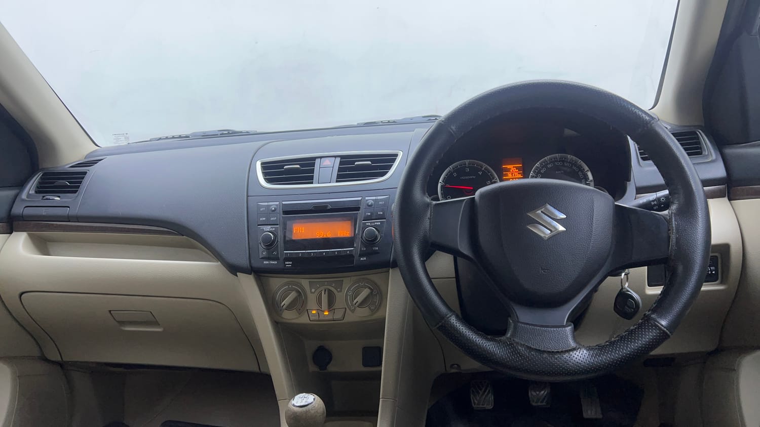 Used 2017 Maruti Suzuki Swift Dzire VDI Diesel Manual interior DASHBOARD VIEW