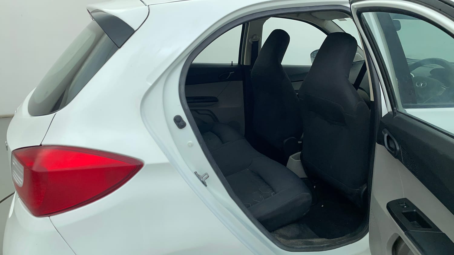 Used 2016 Tata Tiago Revotron XT Petrol Manual interior RIGHT SIDE REAR DOOR CABIN VIEW