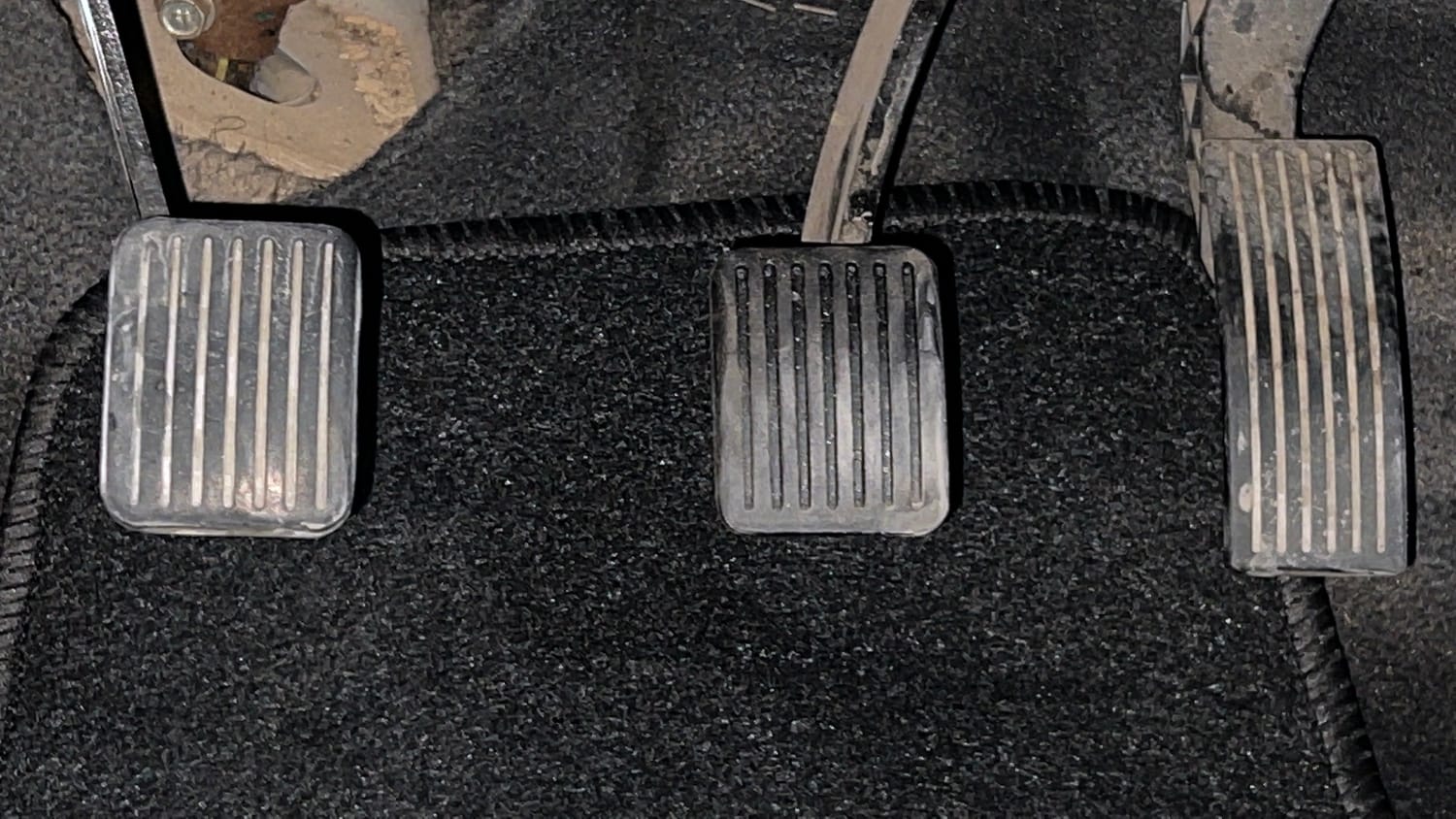 Used 2016 Hyundai Grand i10 Magna 1.2 Kappa VTVT Petrol Manual interior PEDALS VIEW