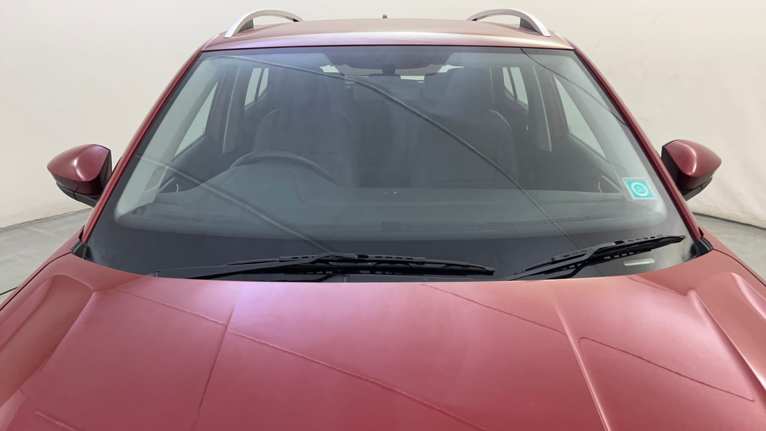 Used 2022 Volkswagen Taigun GT 1.5 TSI MT Petrol Manual exterior FRONT WINDSHIELD VIEW