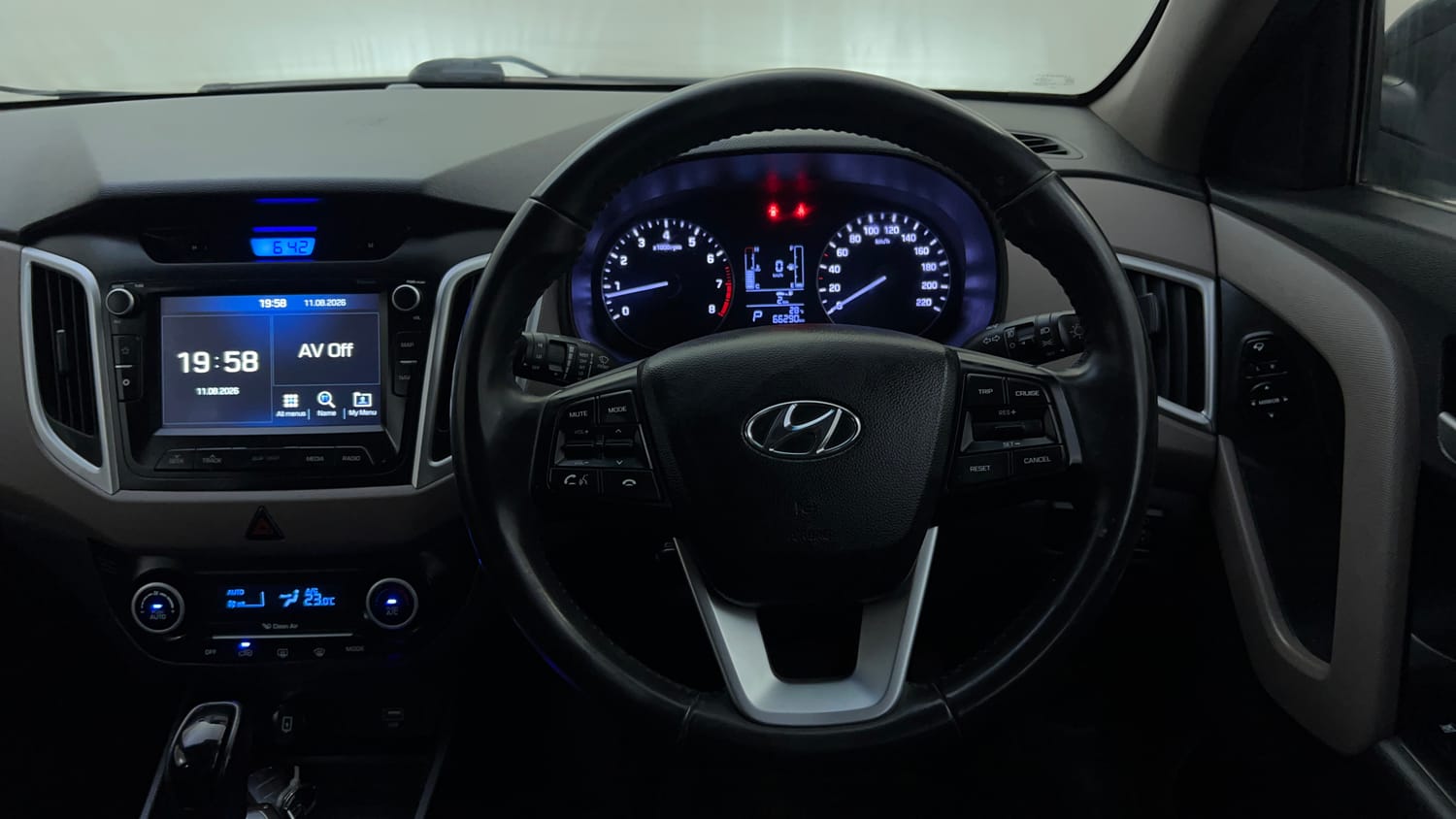 Used 2019 Hyundai Creta SX 1.6 AT Petrol Petrol Automatic interior STEERING VIEW