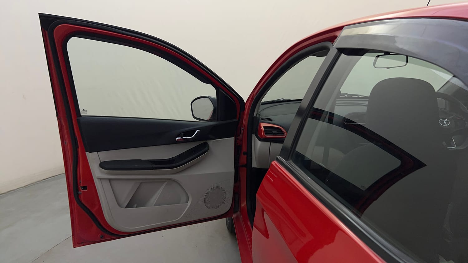 Used 2023 Tata Tiago XZA Plus Petrol Automatic interior LEFT FRONT DOOR OPEN VIEW
